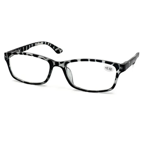 +0.50 Clear/Black Magnified Glasses